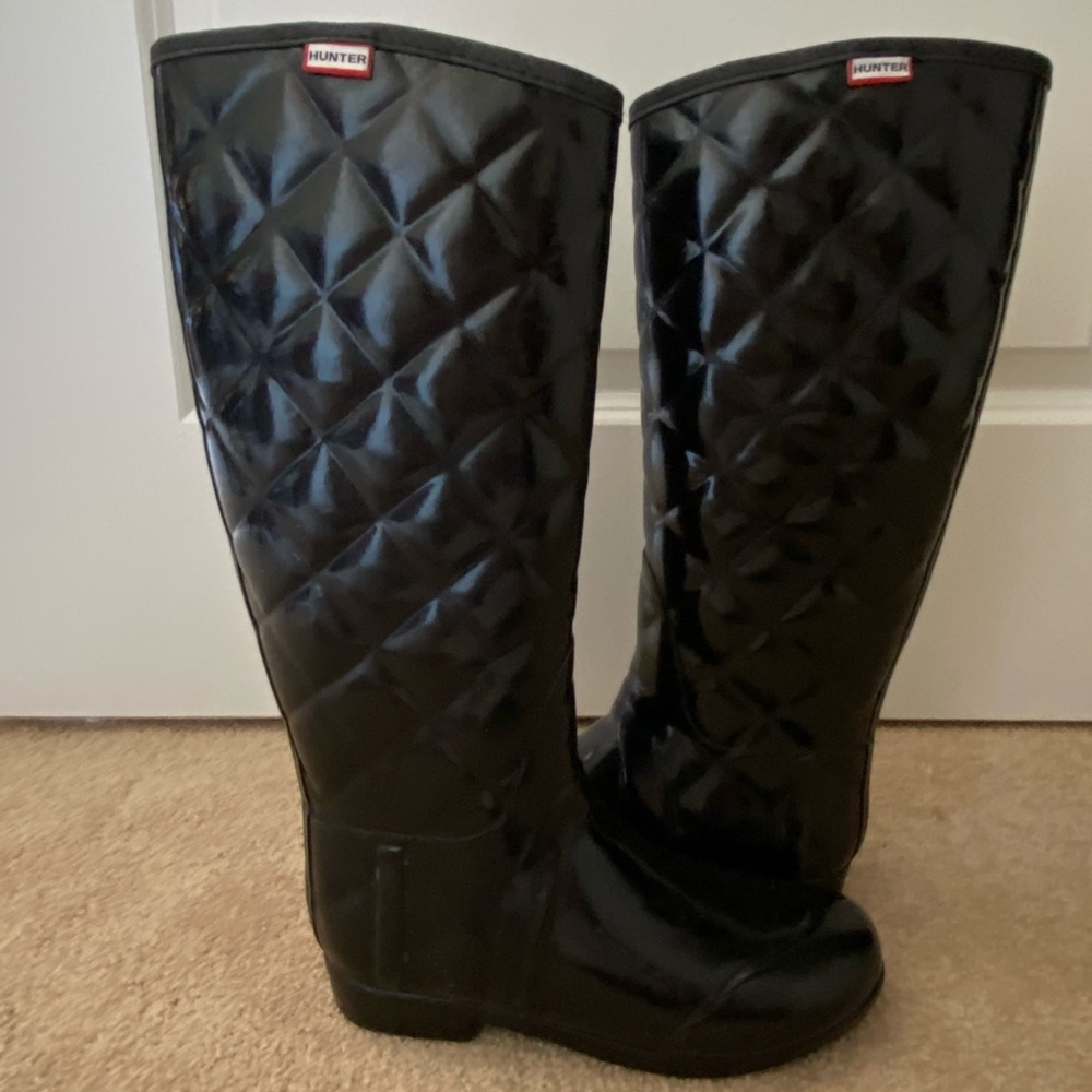 Hunter Quilted Rain Boots